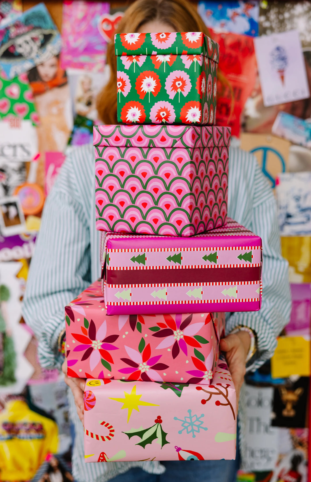 Wrapping Paper Sheets - Twinklemas