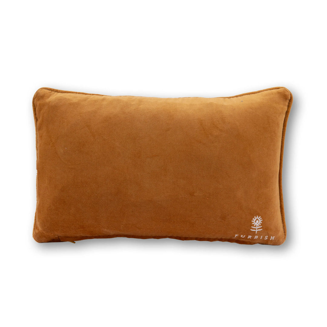Espresso Martini Needlepoint Pillow