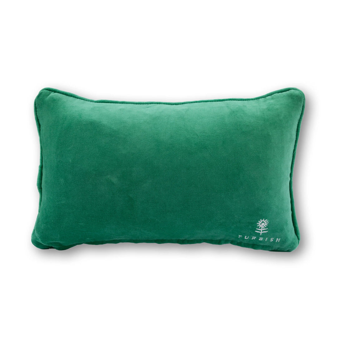 Hot Mess Needlepoint Pillow