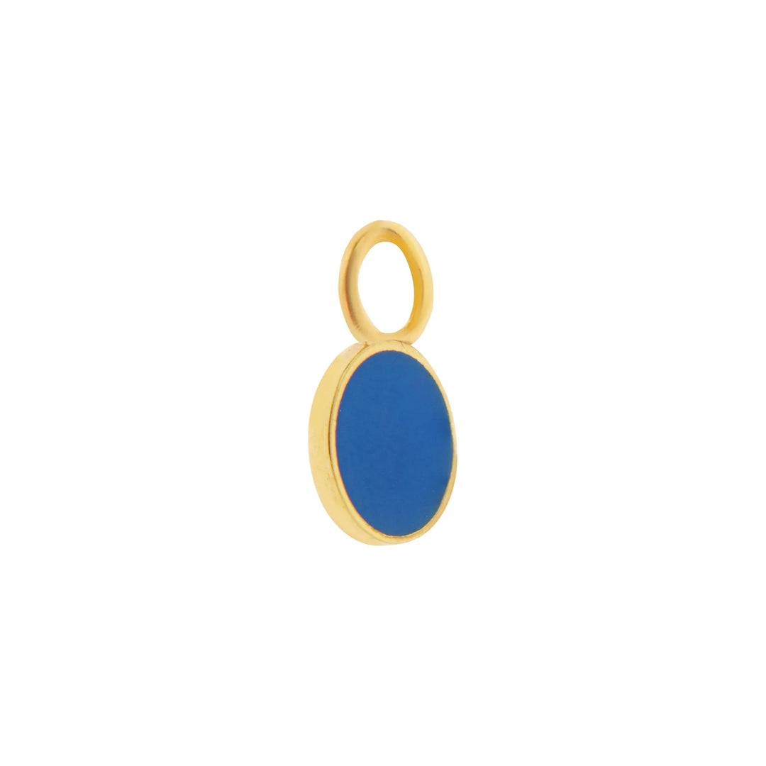 Four-In-One Blue Full Moon Hoops - Eye M by Ileana Makri