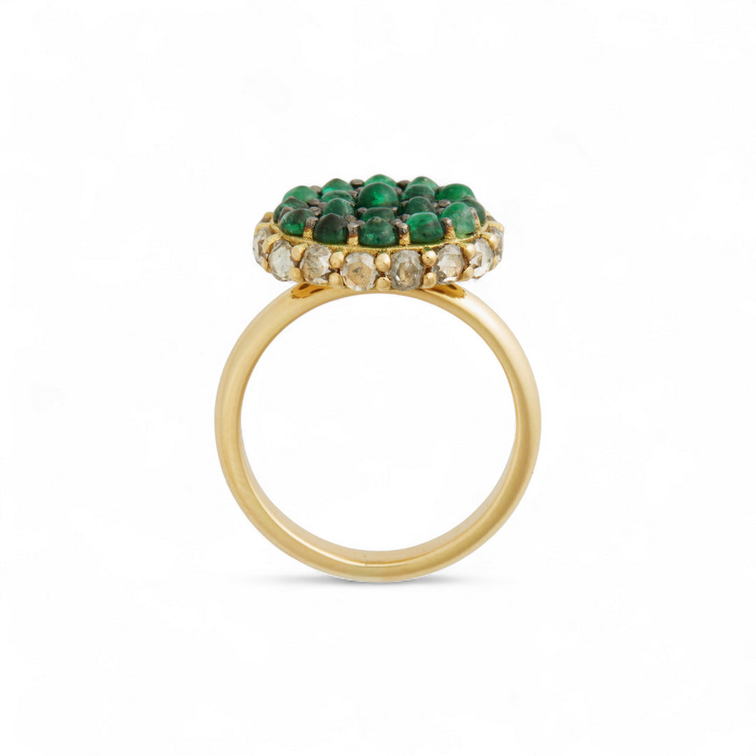 Emerald Spin Ring