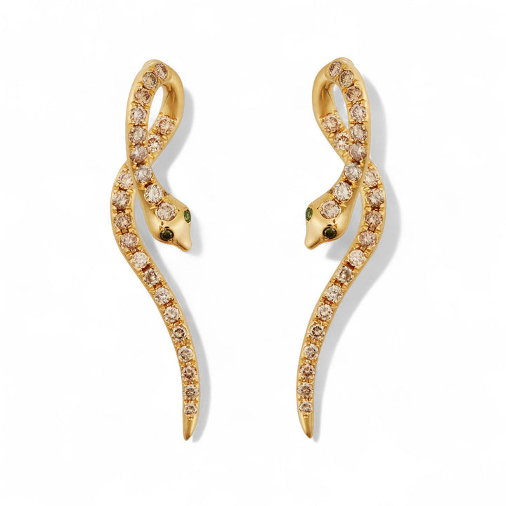 Boa Champagne Diamond Earrings