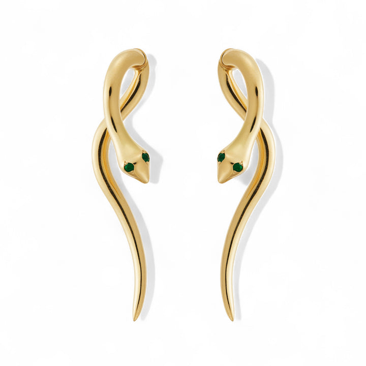Boa Gold Earrings Y-EM