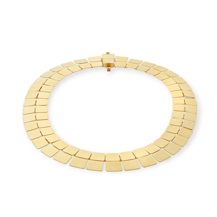 Large Double Tile Necklace (39cm)