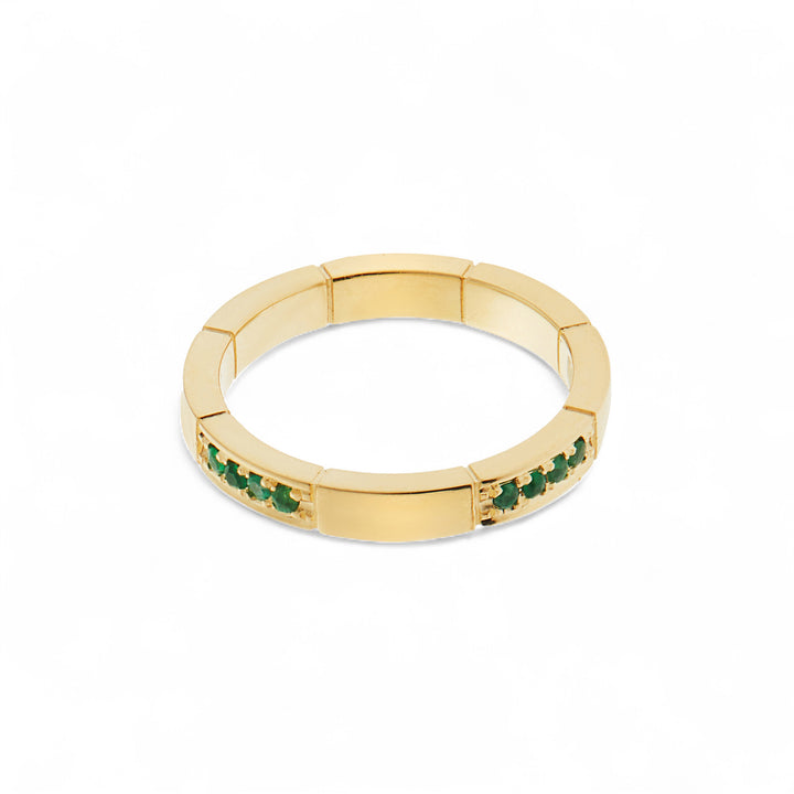 Stream Ring Emeralds