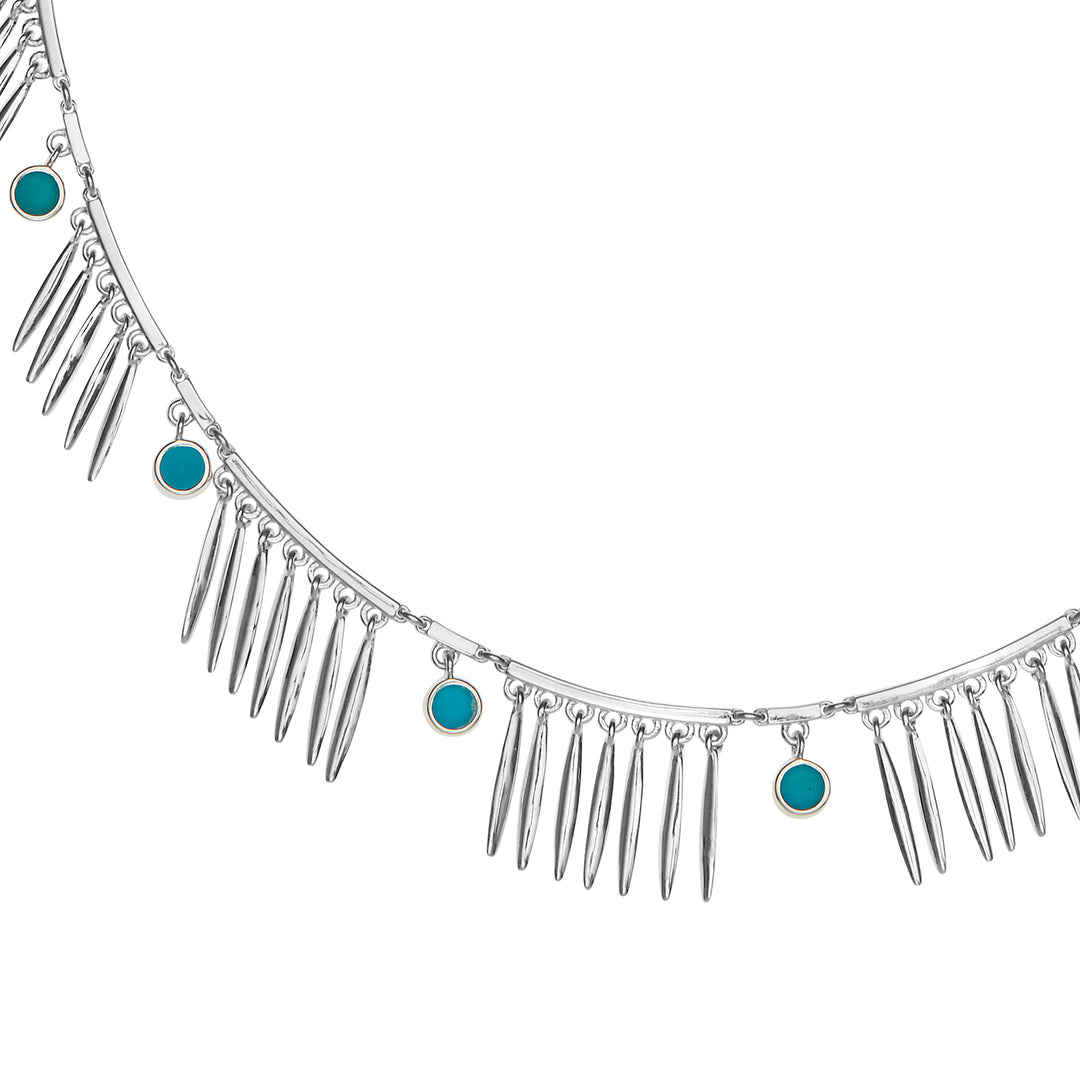 Grass Sunny Turquoise Necklace