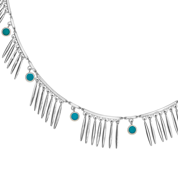 Grass Sunny Turquoise Necklace