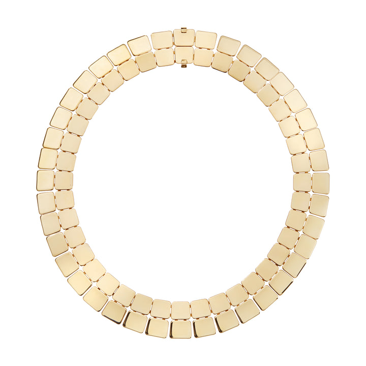 Large Double Tile Necklace (39cm)