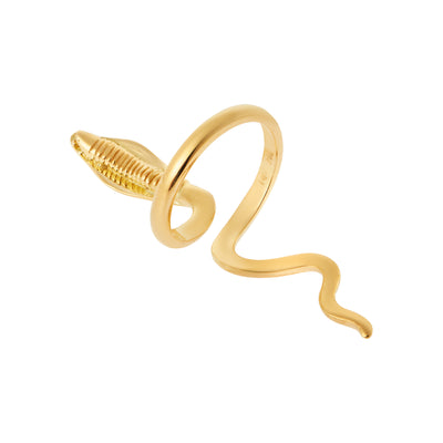 Cobra Yellow Gold Y-D - SNAKES - Ileana Makri store