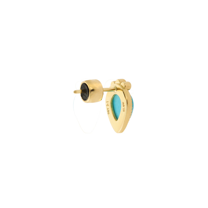 Turquoise Tiara Studs