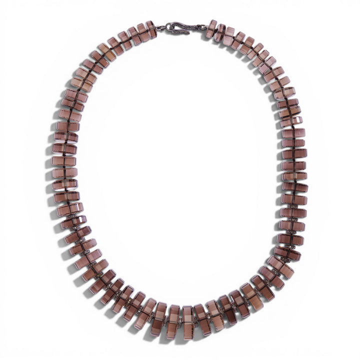 Aura Smoky Quartz Necklace