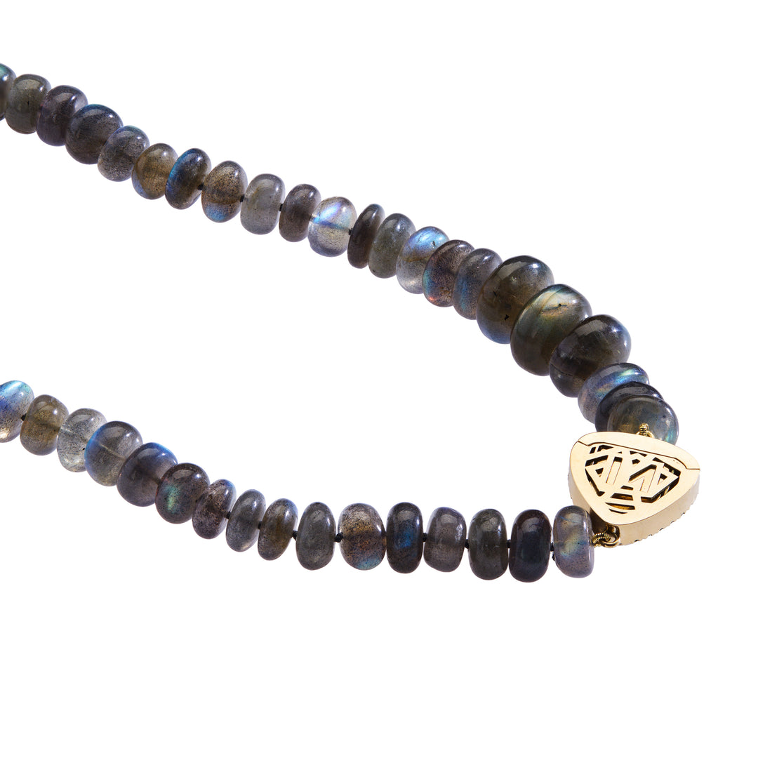 Aurora Opal Labradorite Necklace