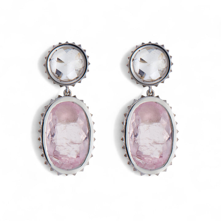 Ethereal Rose Diamond Earrings