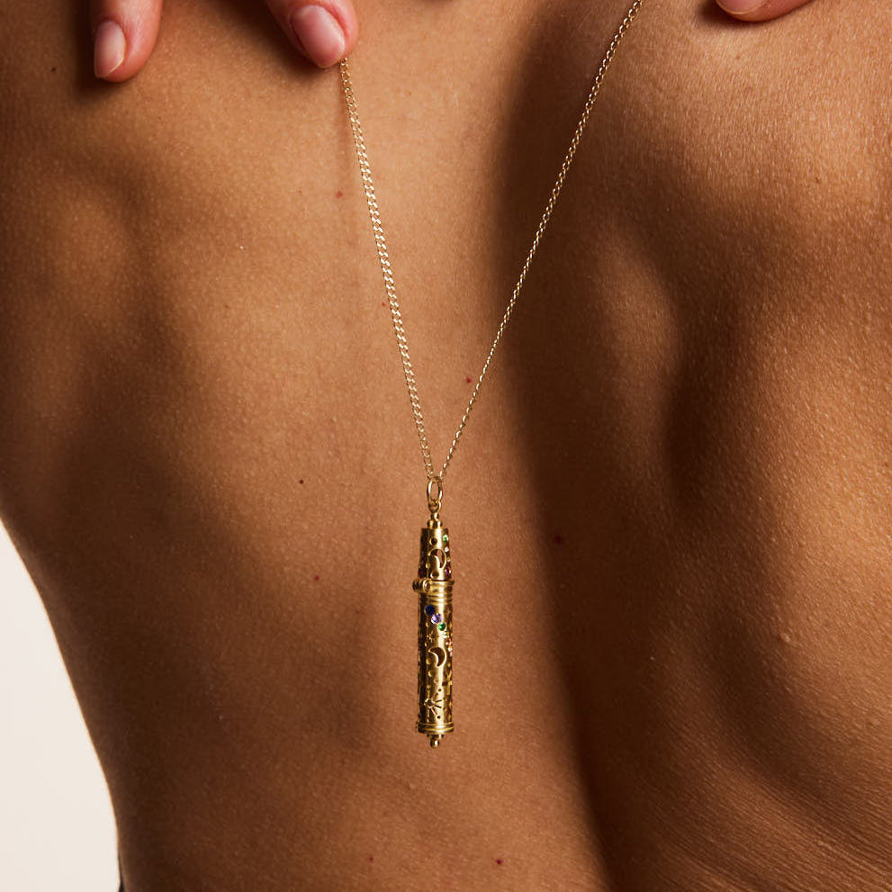 Locket of Sa in Colour Pendant - PARI - Ileana Makri store