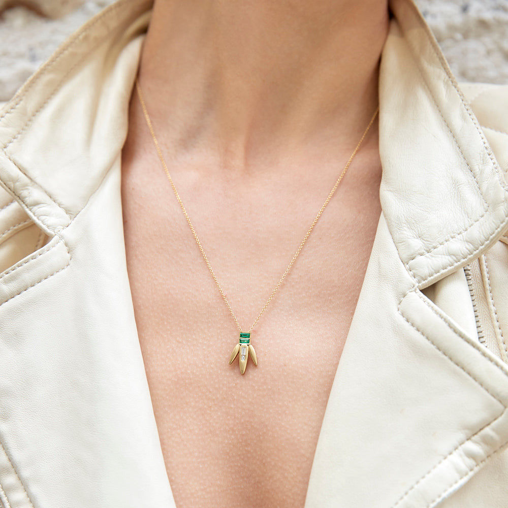 Grass Straw Pendant