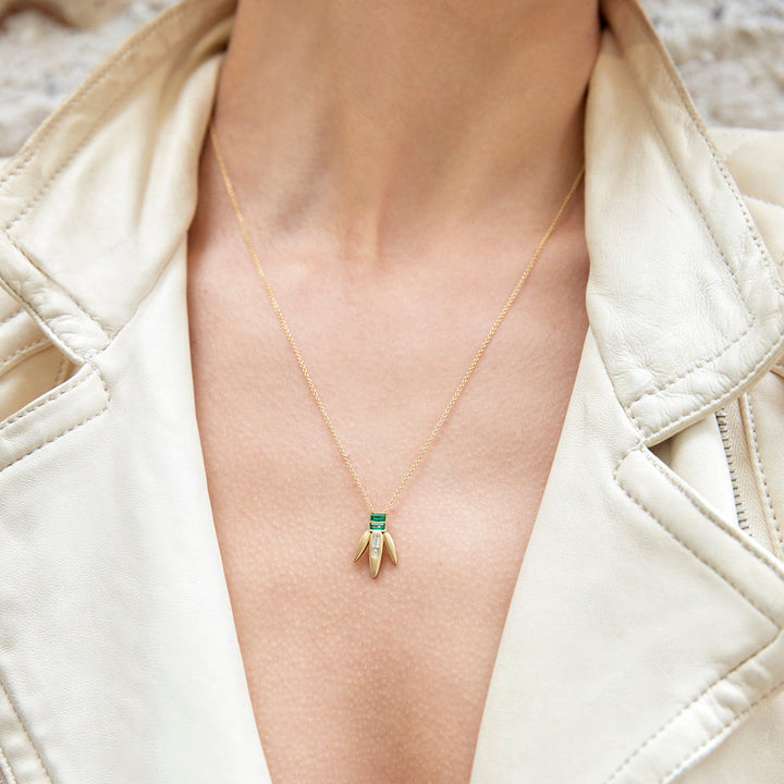 Grass Straw Pendant