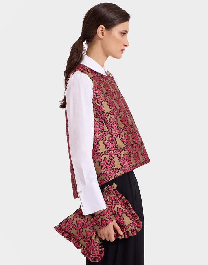 Hand Pochette Herald Fuchsia