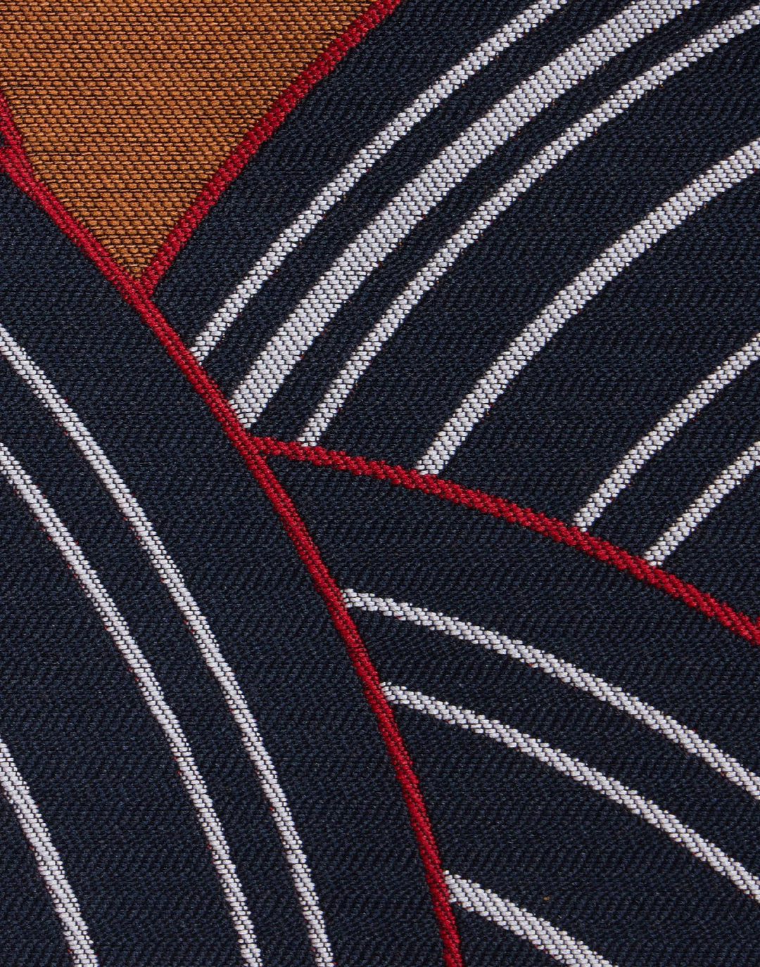 Montecarlo Blue Jacquard Hand Pochette