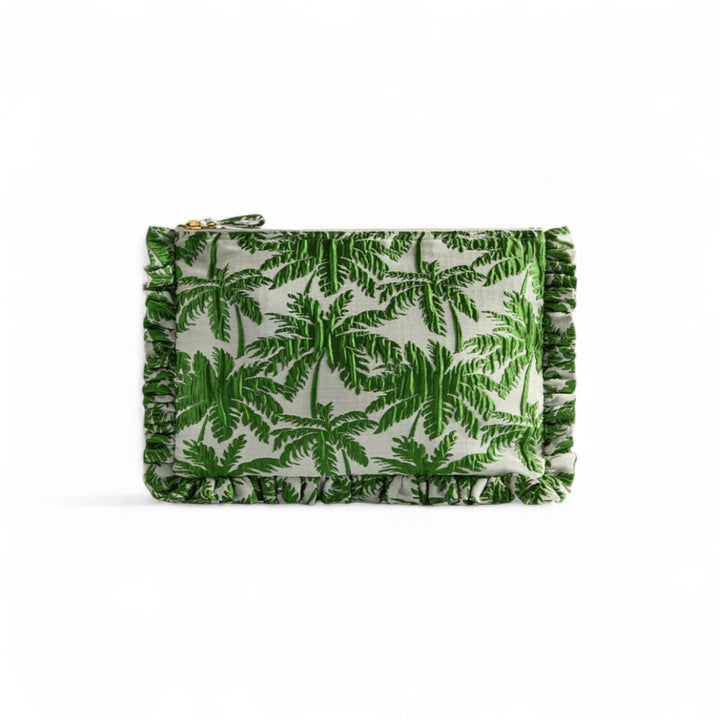 Hand Pochette Tropicana White