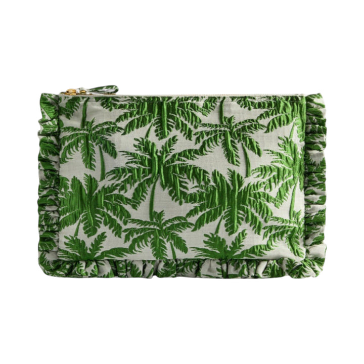 Tropicana White Hand Pochette
