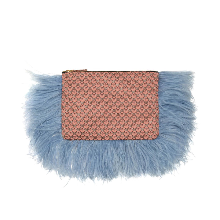 Party Pochette with Feathers