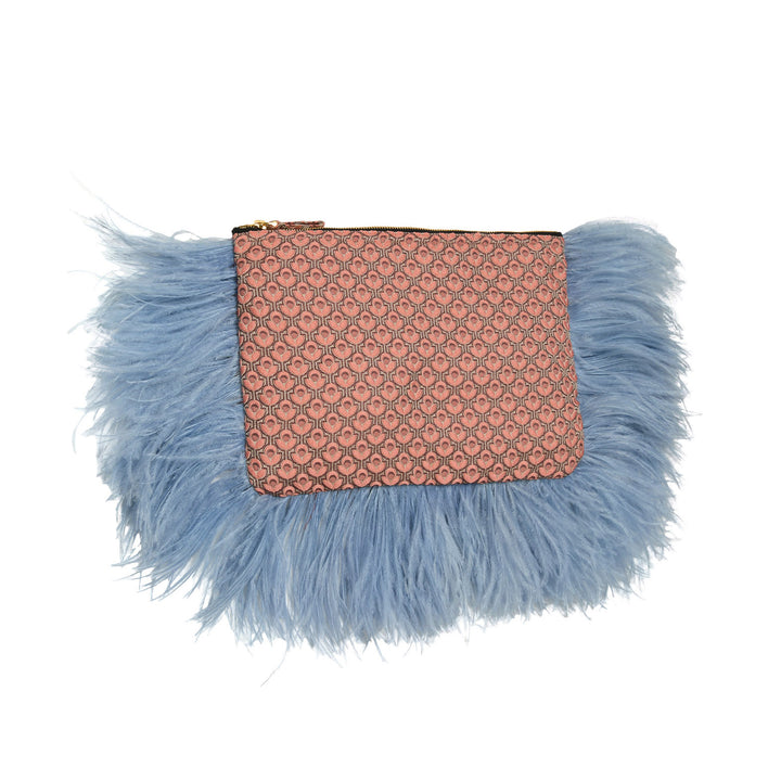 Party Pochette with Feathers