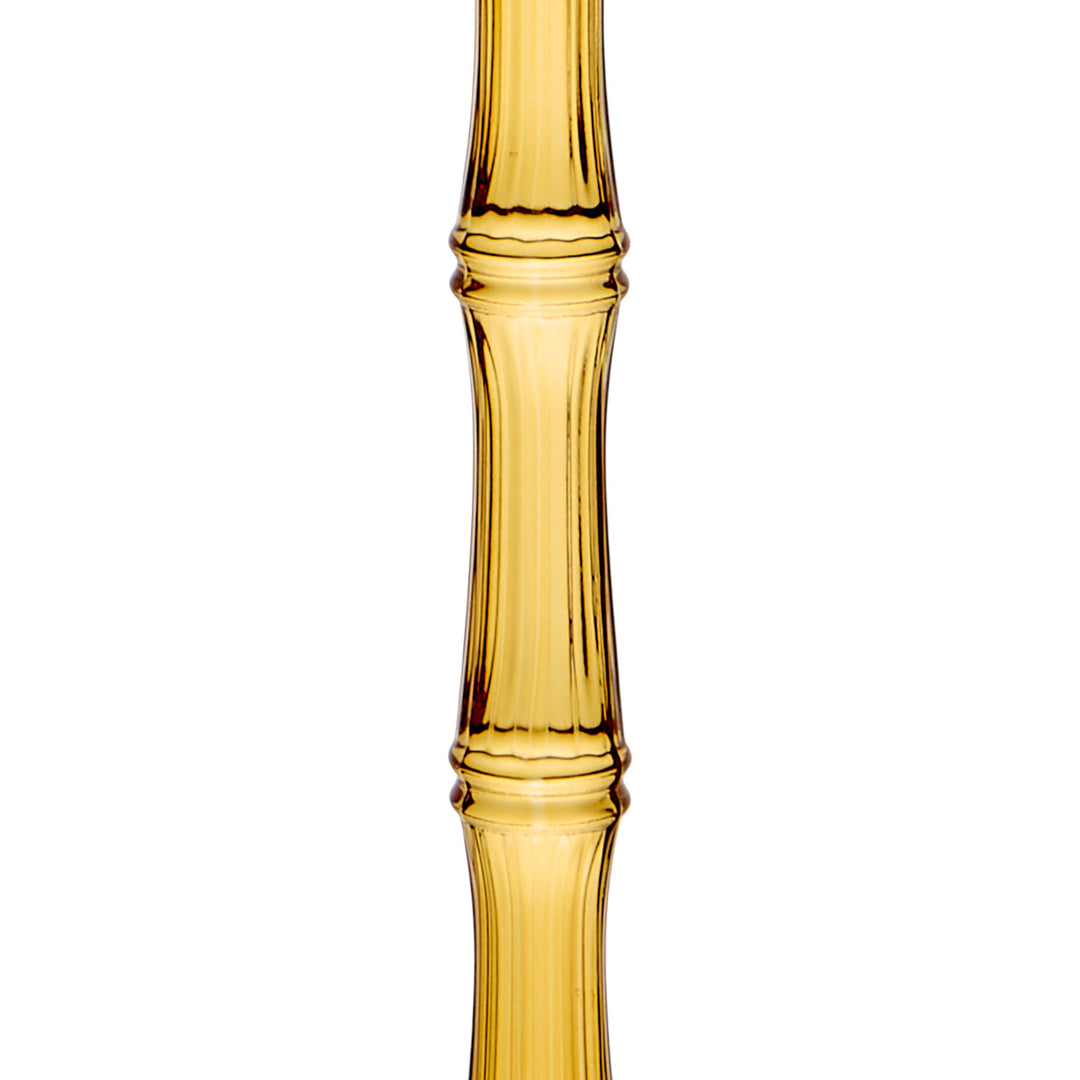 Bamboo Martini Glasses Amber (Set Of 2)