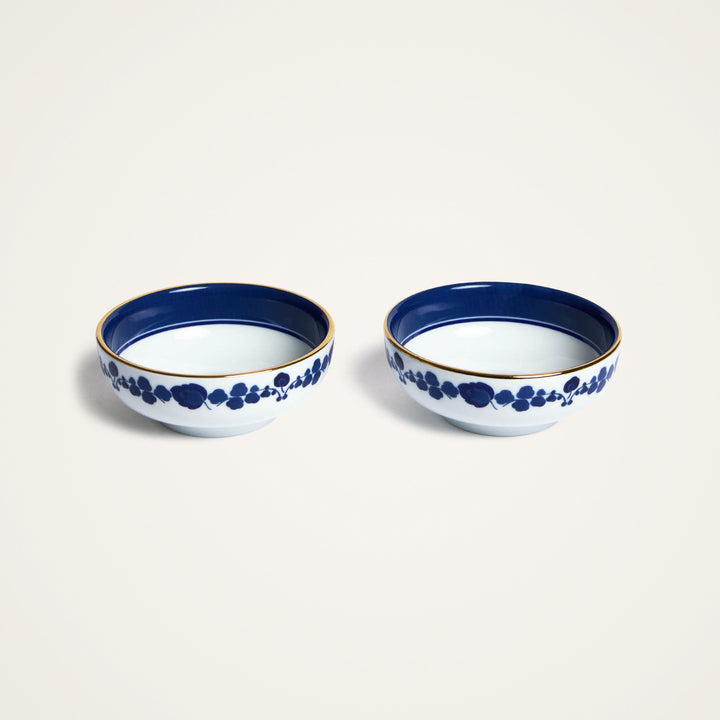 Wildbird Blue Snack Bowl (Set Of 2)