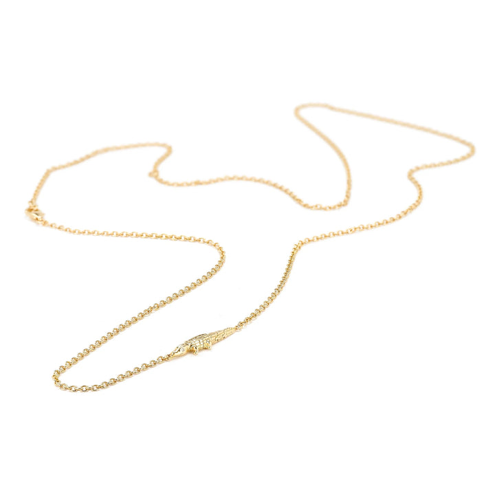 Alligator Chain Necklace - Ileana Makri