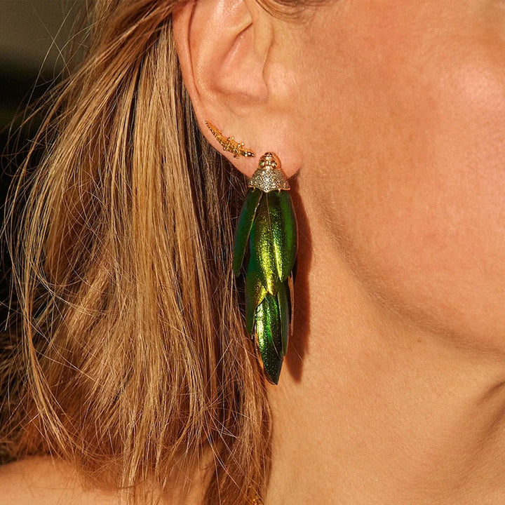 Scarab Bunch Earring