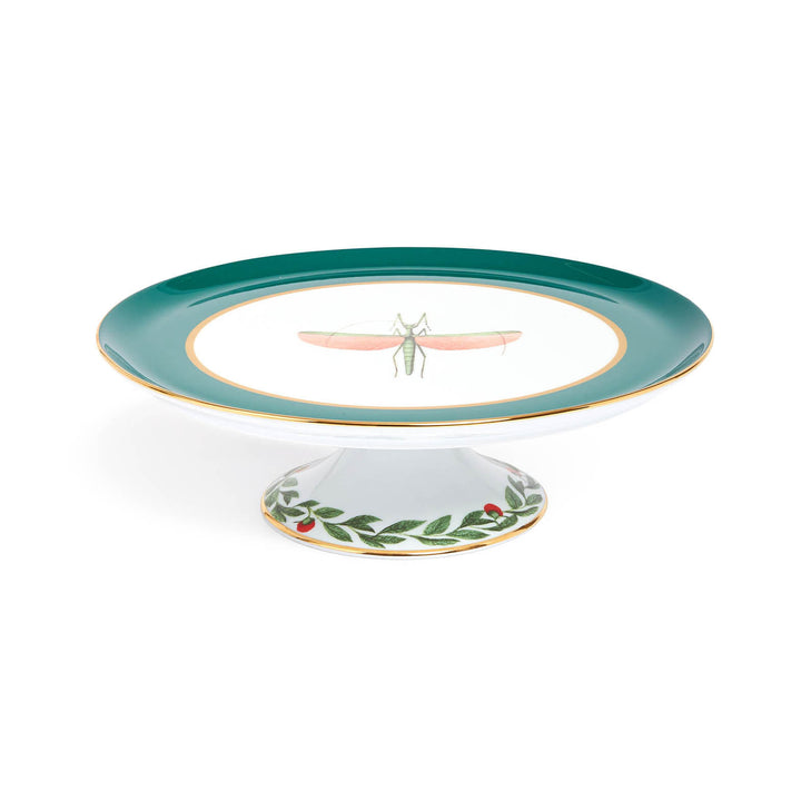 Libellula Green Cake Stand