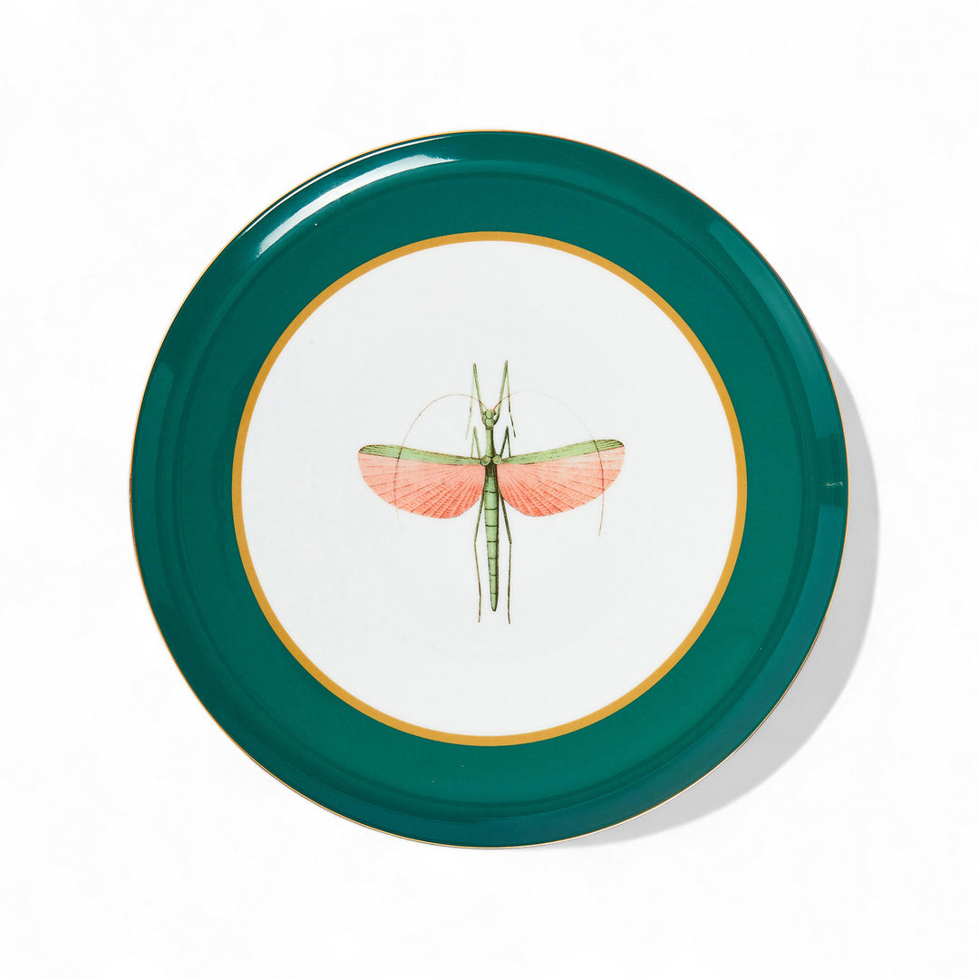 Libellula Green Cake Stand