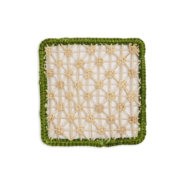 Raffia Coasters (Set Of 4)