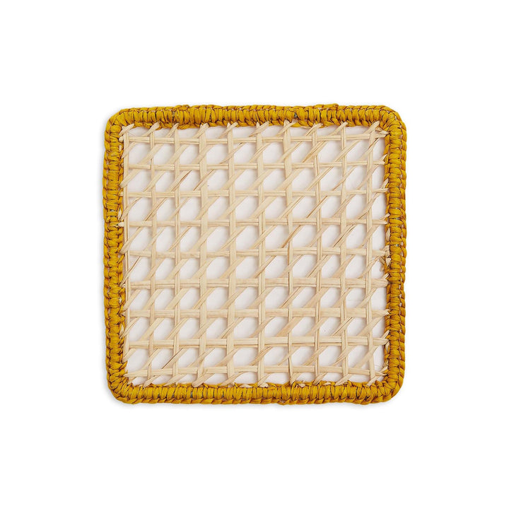 Raffia Coasters (Set Of 4)