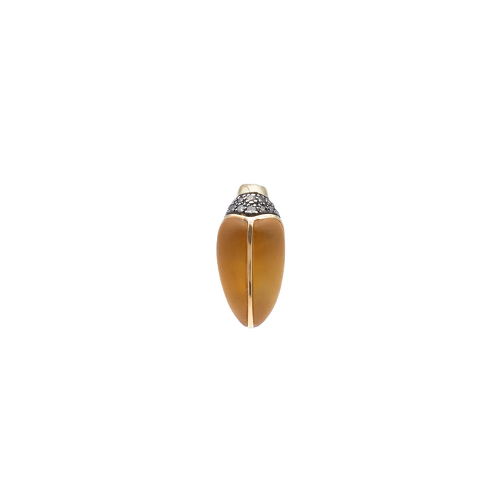 Mini Scarab Citrine Stud, BB-Earrings, Ileana Makri