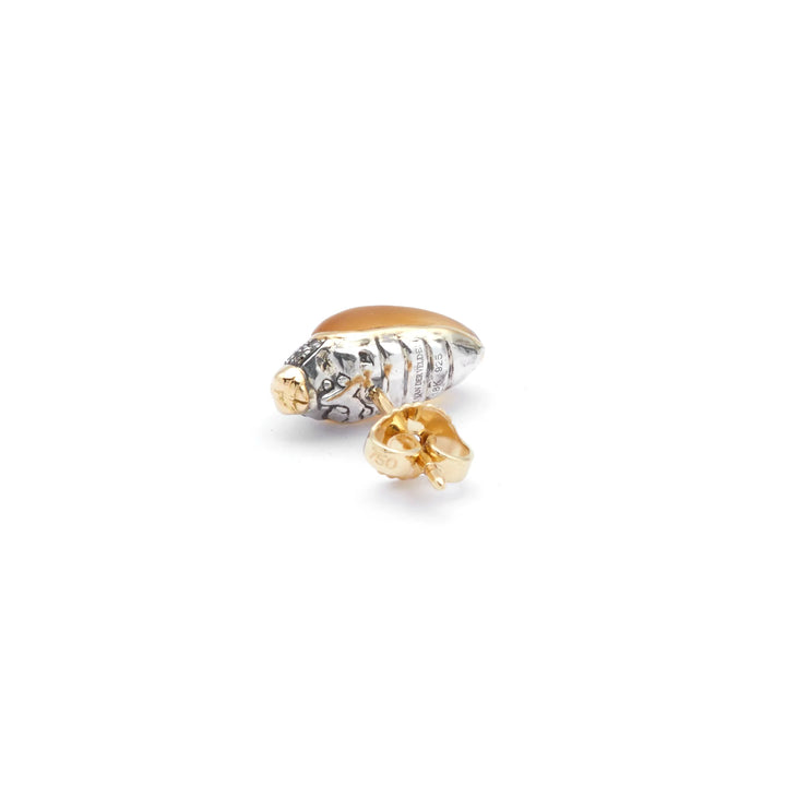 Mini Scarab Citrine Stud, BB-Earrings, Ileana Makri