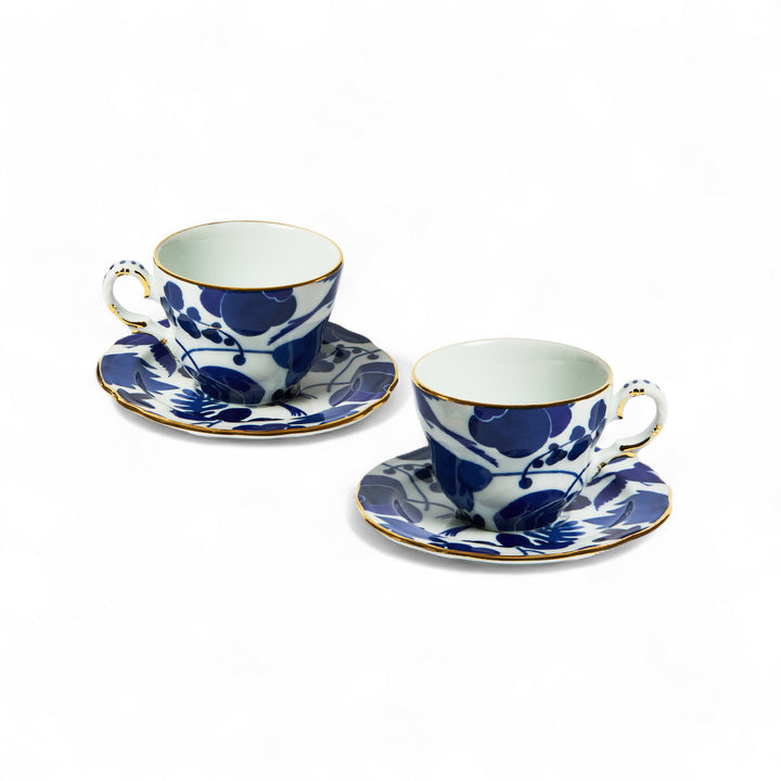 Wildbird Blue Mama Tea Cup (Set Of 2)
