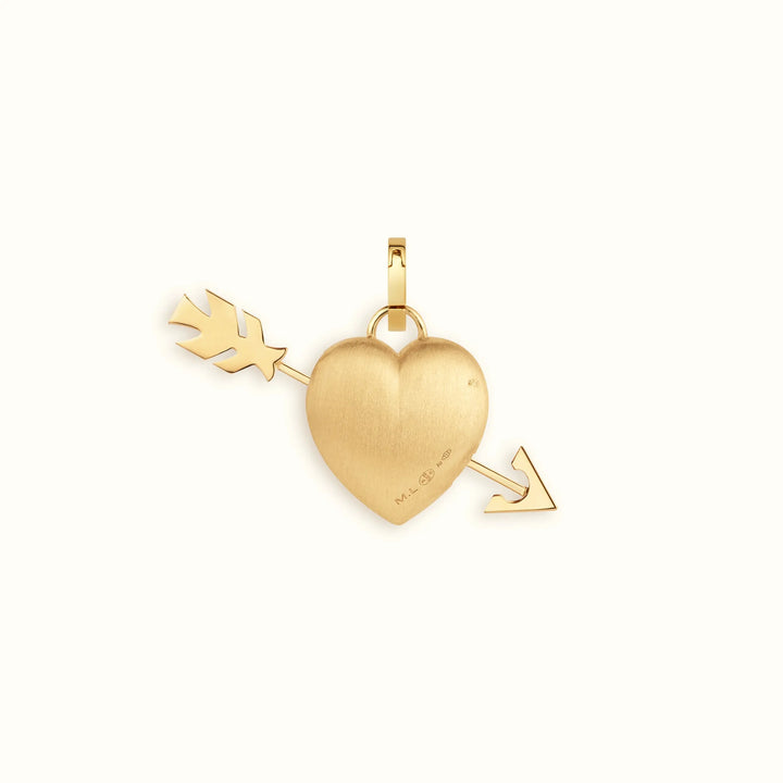 Coeur Percé Charm, Charms & Pendants, Ileana Makri, Charms & Pendants