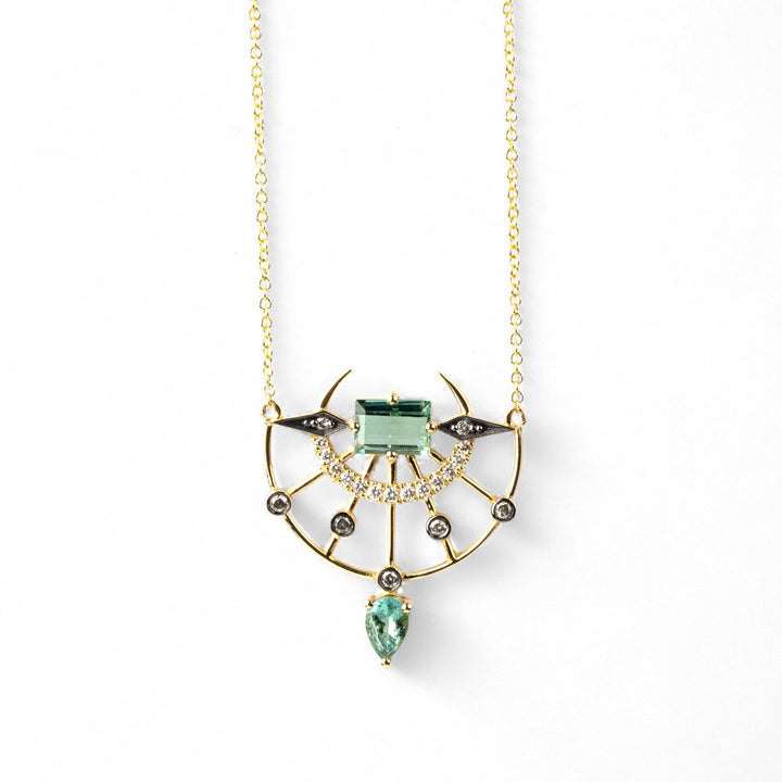 Asteroid Compass Necklace