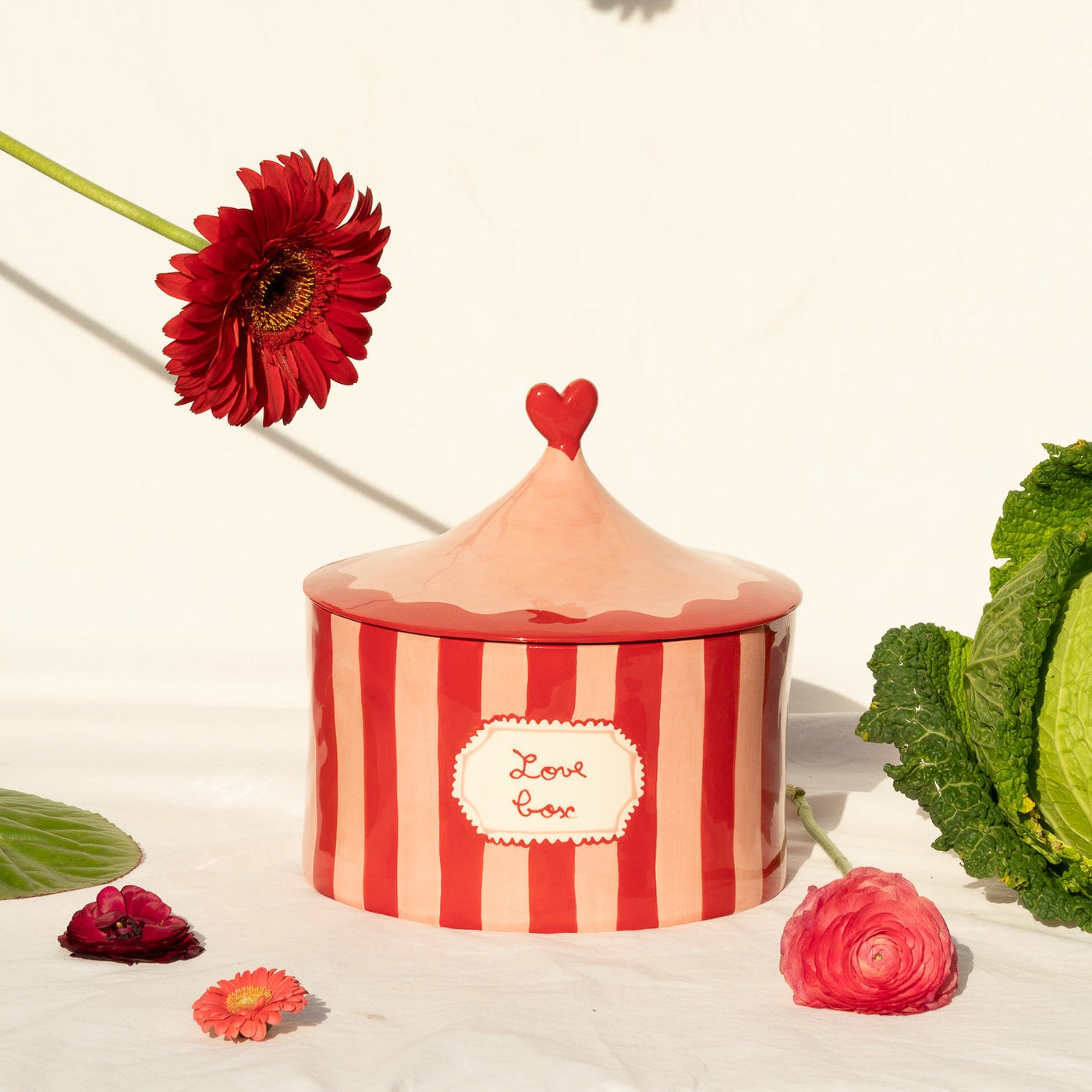 LAETITIA ROUGET Love Box hand-painted Ceramic Storage Jar - Farfetch