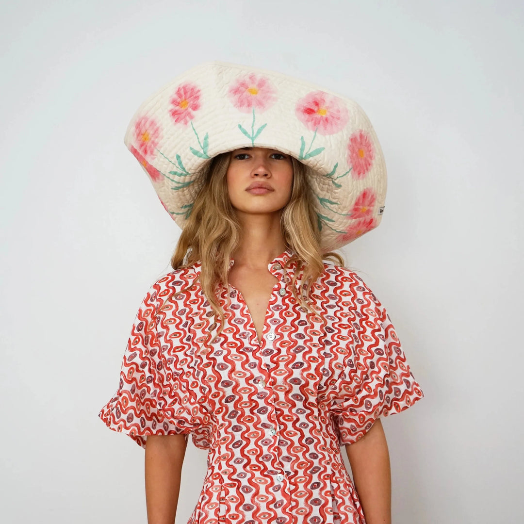 Peonia Grande Hat - Romualda - Ileana Makri store