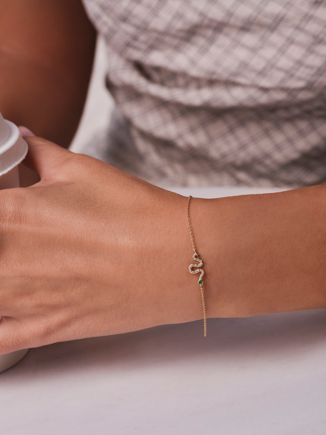 Little Snake Bracelet W-D-Ru, Bracelets, Ileana Makri