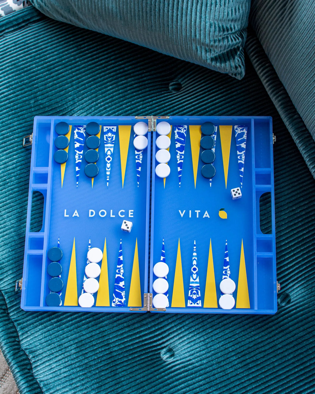 La Dolce Vita Backgammon - MaisonGames - Ileana Makri store