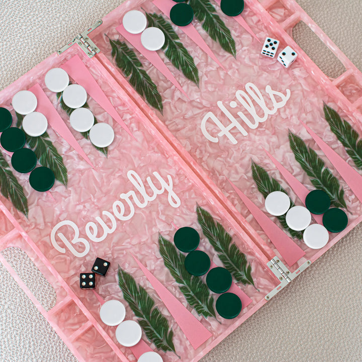 Beverly Hills Backgammon - MaisonGames - Ileana Makri store