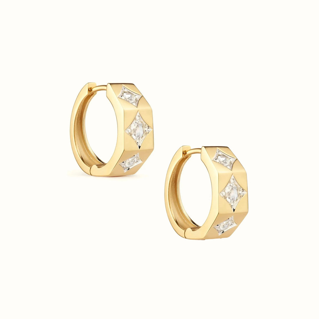 Ecrou Earring Diamonds (Medium)