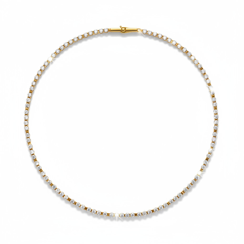 Floating Diamond Necklace - Ileana Makri