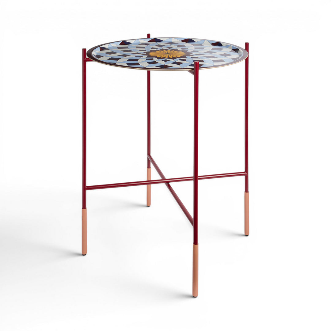 Foldable Tray Stand Bordeaux