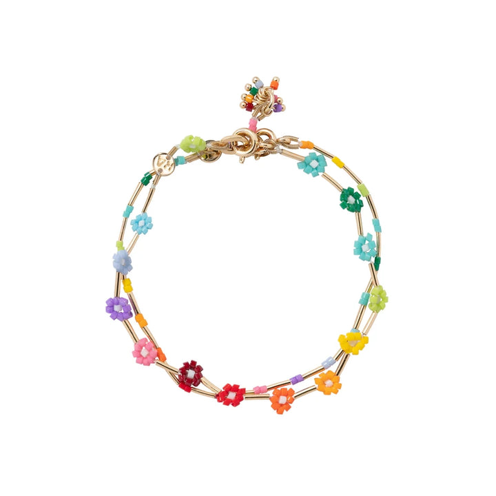 Flower Patch Duo Bracelet, RoxAs-Bracelets, Ileana Makri, Jewelry