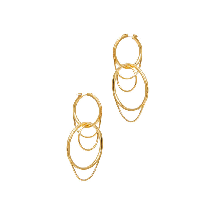 Twinkler Looped Hoops YG