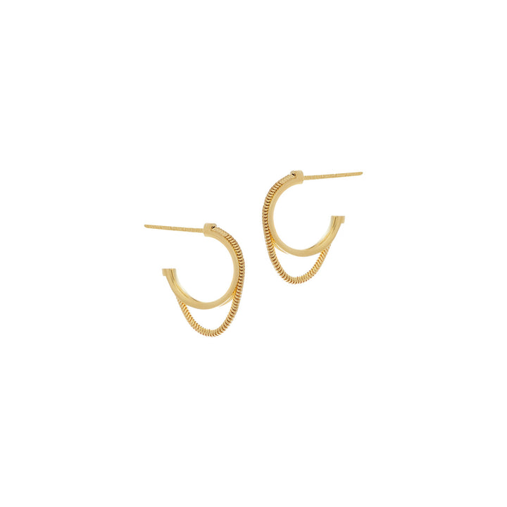 Twinkler Mini Hoop Earrings YG